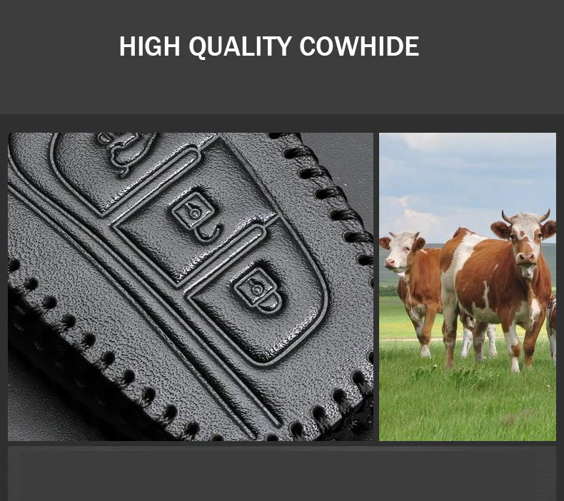 Флип чехол ручной работы из натуральной кожи для автомобильного ключа брелока