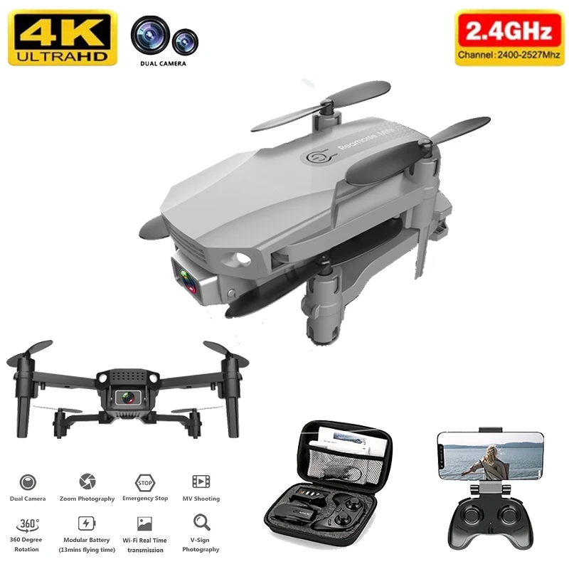 R16 мини Дрон 4K HD профессиональная камера Wi Fi FPV квадрокоптер вертолет на пульте