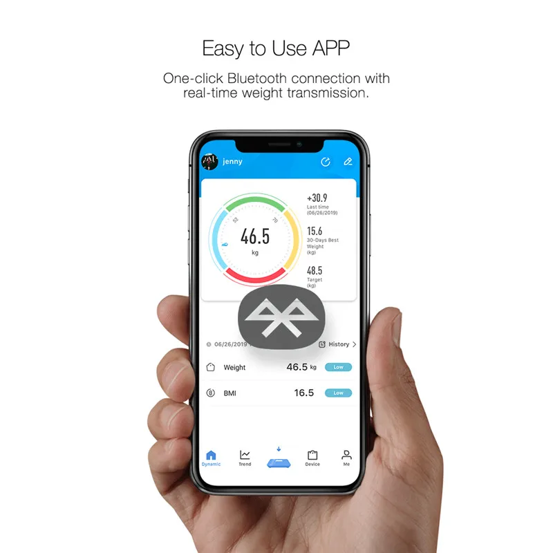 Digoo DG B8025 LCD Bluethooth весы для измерения веса человеческого тела приложение