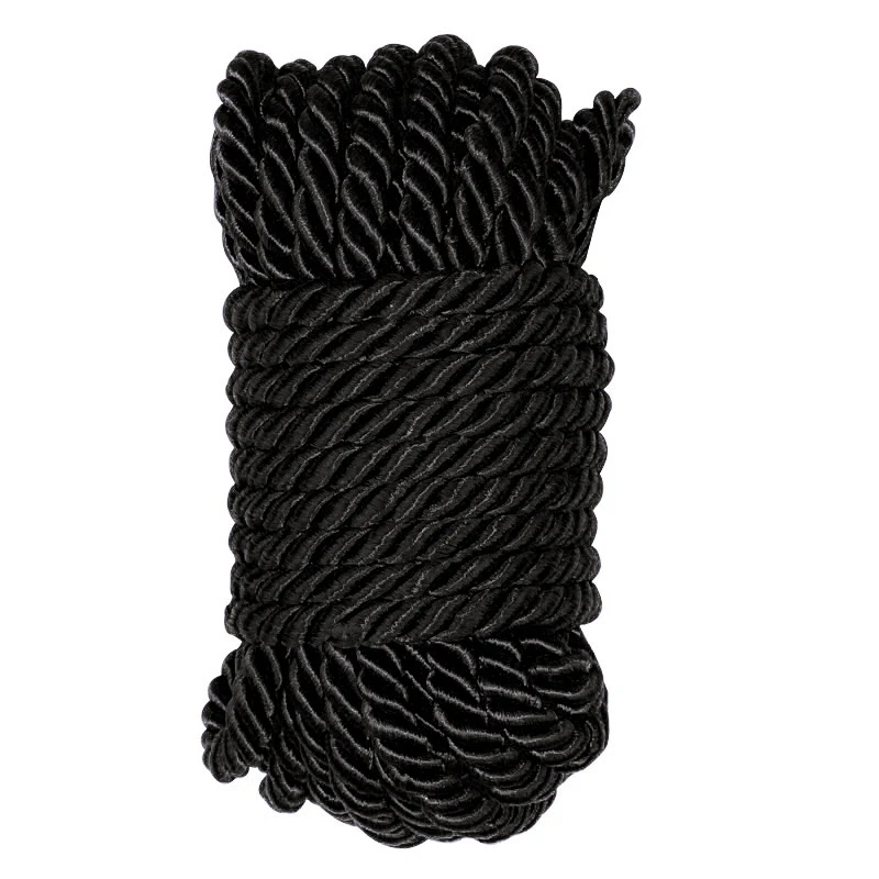

2021 New Adult Erotic Accessories 10 Meters Silk Rope Binding Rope Soft Bondage Hemp Rope High Elasticity Fun Strap MS Sex Toy