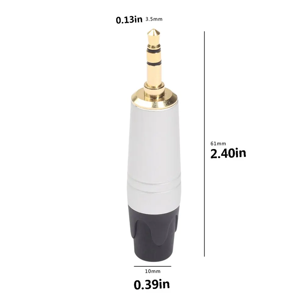 3 5 мм 1/8 ''стерео 2/3/4 полюса аудио разъем для наушников Diy Hifi наушники