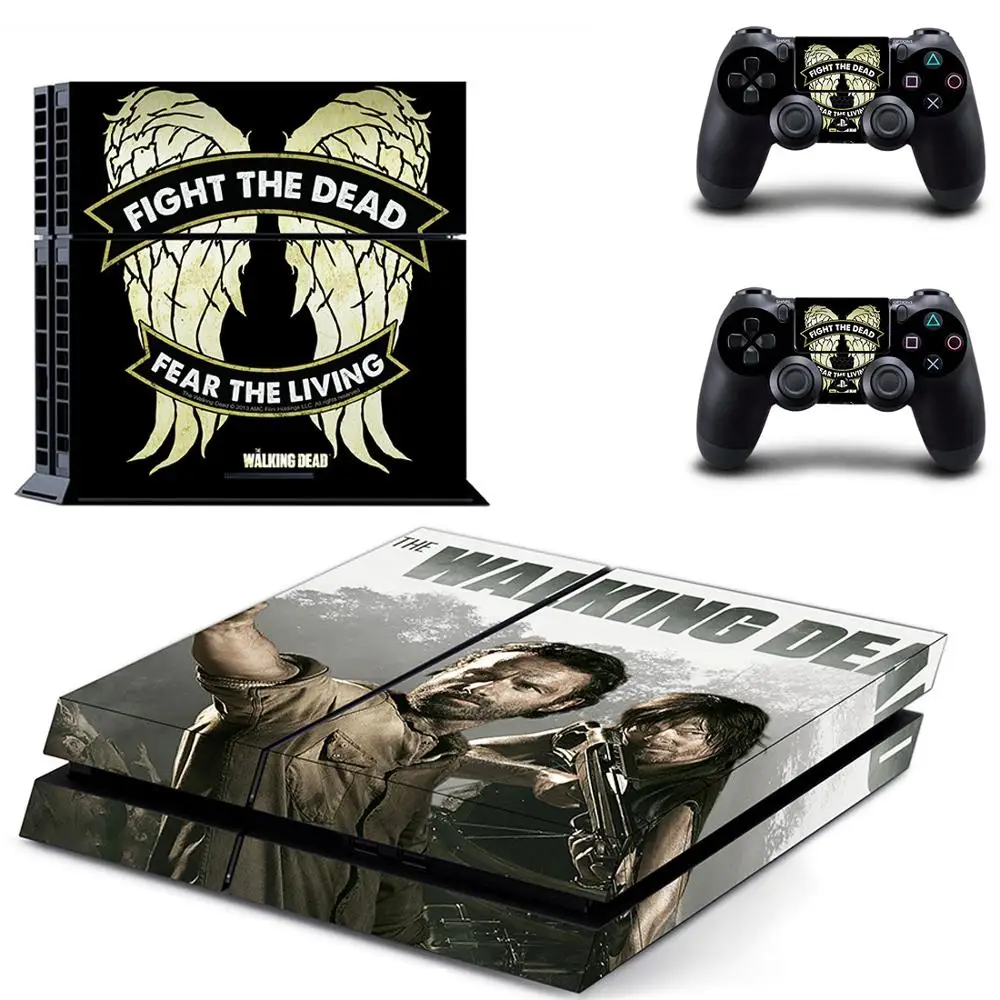 Наклейка s The Walking Dead наклейка для PS4 PS 4 Play station наклейки виниловые Pegatinas консоли