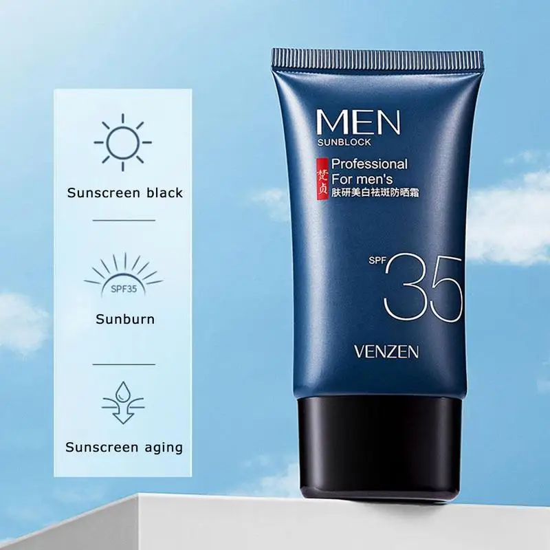Солнцезащитный крем SPF 35 + с защитой от УФ-лучей для мужчин увлажняющий кожи