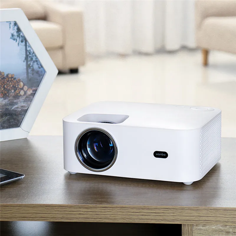 Wanbo X1 Projector Android 9.0 1280*720P 350 ANSI Lumens 1+8G Four-way Keystone Correction Home Theater Global Version |