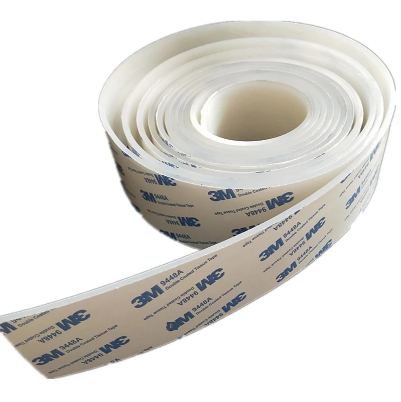 2M /5M White Silicone Rubber Strip Self Adhesive Seal Gasket Thickness 1mm/2mm/3mm/5mm Width 10mm/15mm/20mm/30mm/40mm/50mm