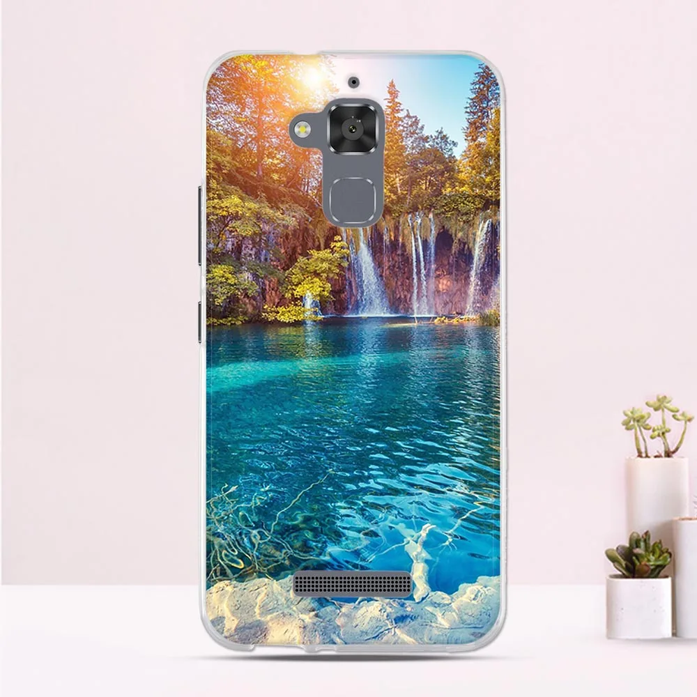 Чехол для Asus Zenfone 3 Max ZC520TL 5 2 дюймов задняя крышка телефона чехол-бампер | Мобильные