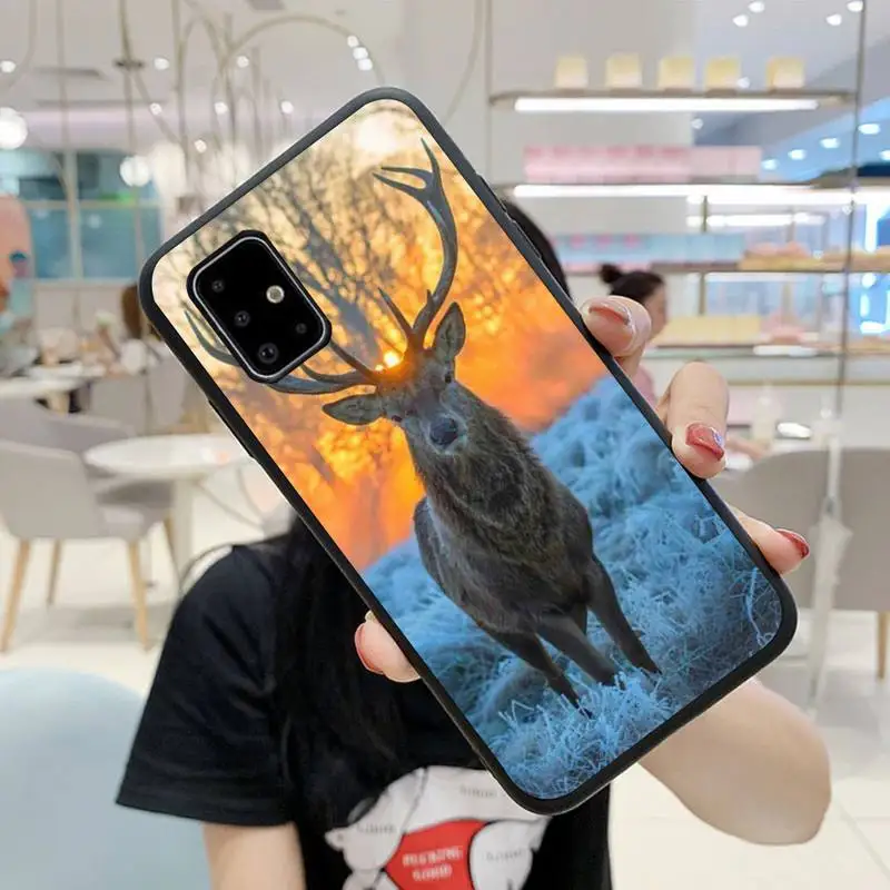 

Deer Hunting Camo Phone Case For Samsung A6 A7 A8 A10 A11 A20 A21 A30 A31 A40 A50 A70 A80 A91 Plus S E Cover