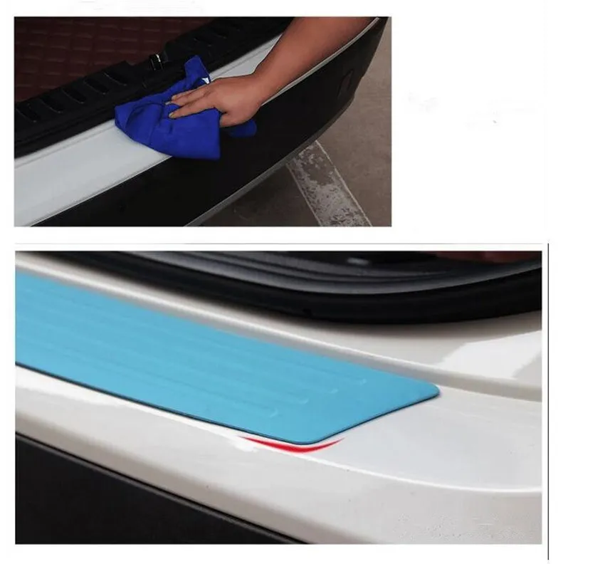 Car Styling car Trunk guard plate sticker protective strip for Suzuki GRAND SX4 SWIFT LIANA VITARA JIMNY ALTO IGNIS ESTEEM | Автомобили и