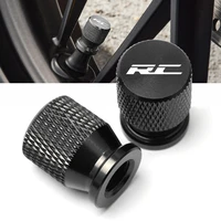 with logo rc for ktm rc 125 200 390 2013 2019 all years motorcycle tire valve air port stem cover cap plug cnc accessories
