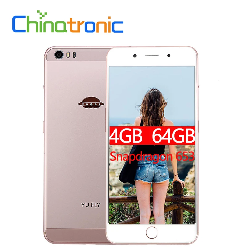 Оригинальный YU FLY F9 4G FDD LTE 4 Гб 64 мобильный телефон 6 0 "FHD + 16 МП 4180 мАч