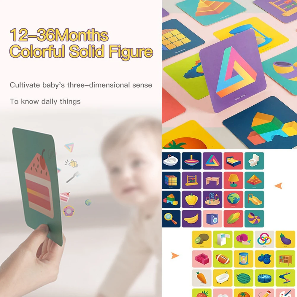 

Children's Cognitive Card Series Baby Flashcard Colorful Early Educational Preschool Learning Activity Card For Baby Toddlers