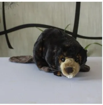 Бесплатная доставка 25 см имитация бобра кукла плюшевые игрушки куклы нутриа