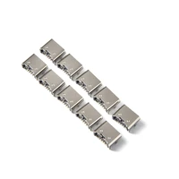 10pcs 6 pin smt socket connector micro usb type c 3 1 female placement smd dip for pcb design diy high current charging