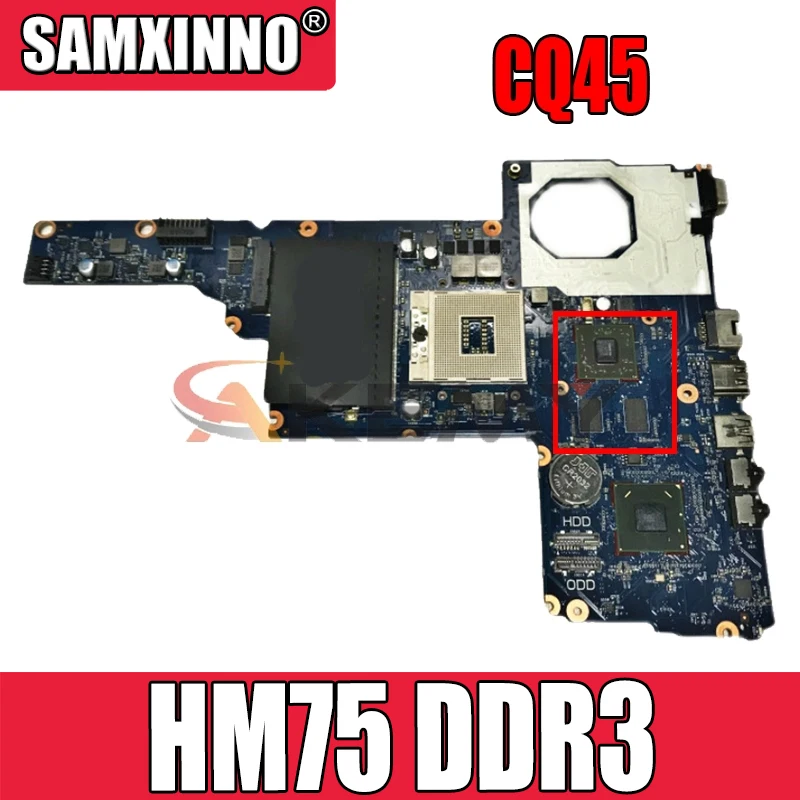 

for hp 2000 HP 1000 CQ45 685108-001 6050A2493101-MB-A02 Laptop motherboard PGA989 HM75 PGA989 DDR3 100% test work