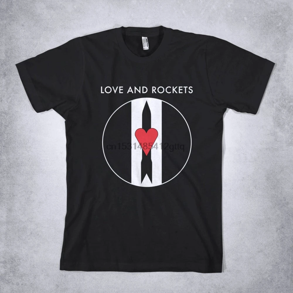 Футболка LOVE AND Rocket футболка Bauhaus post punk | Мужская одежда