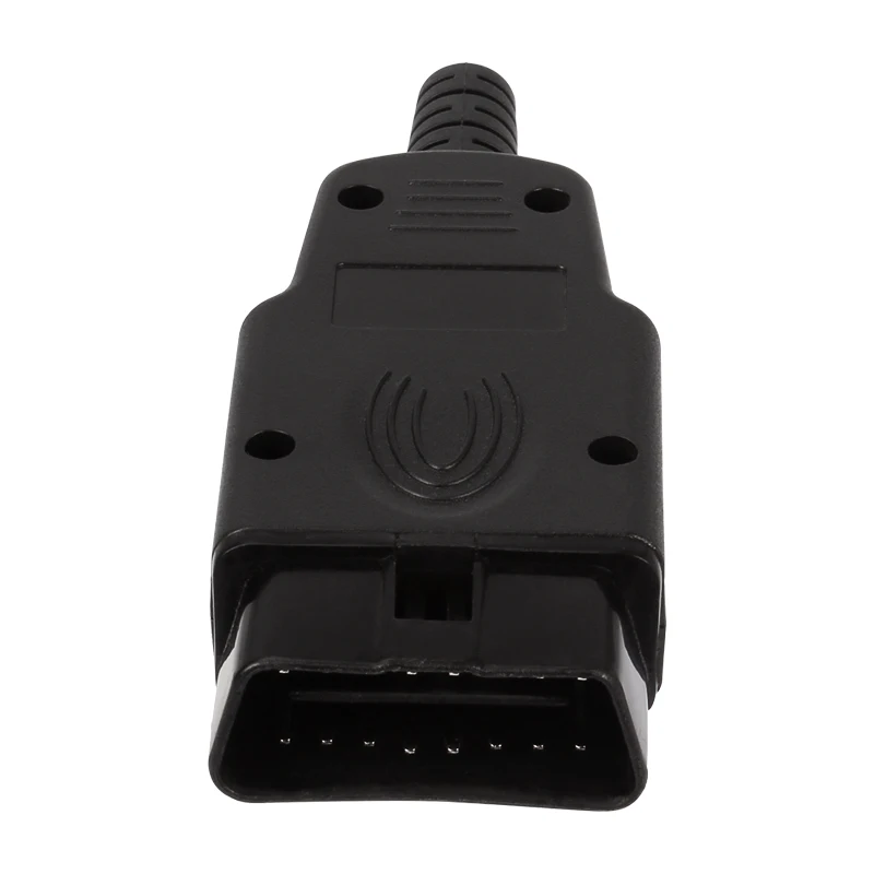 Автомобильные аксессуары OBD2 16Pin мужской женский разъем адаптера OBD OBDII EOBD (система