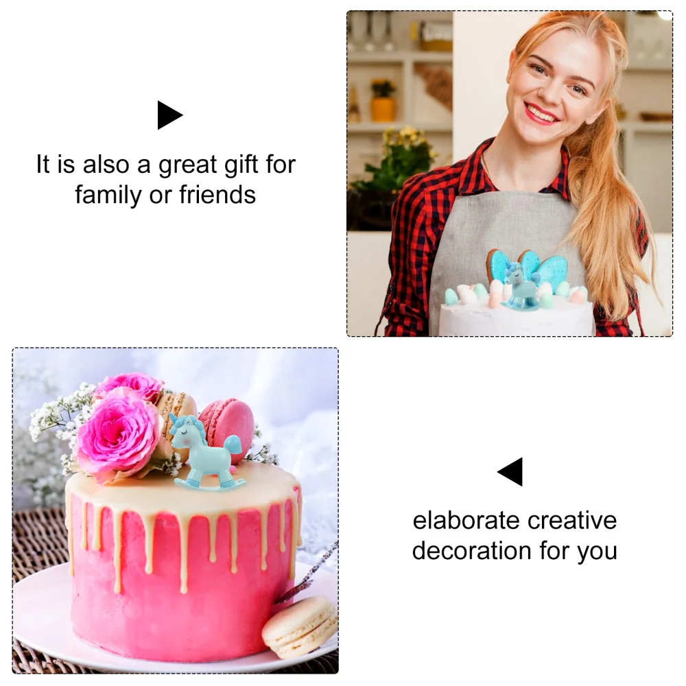 

Cake Topper Resin Decoration Ornament for Birthday Wedding Festival