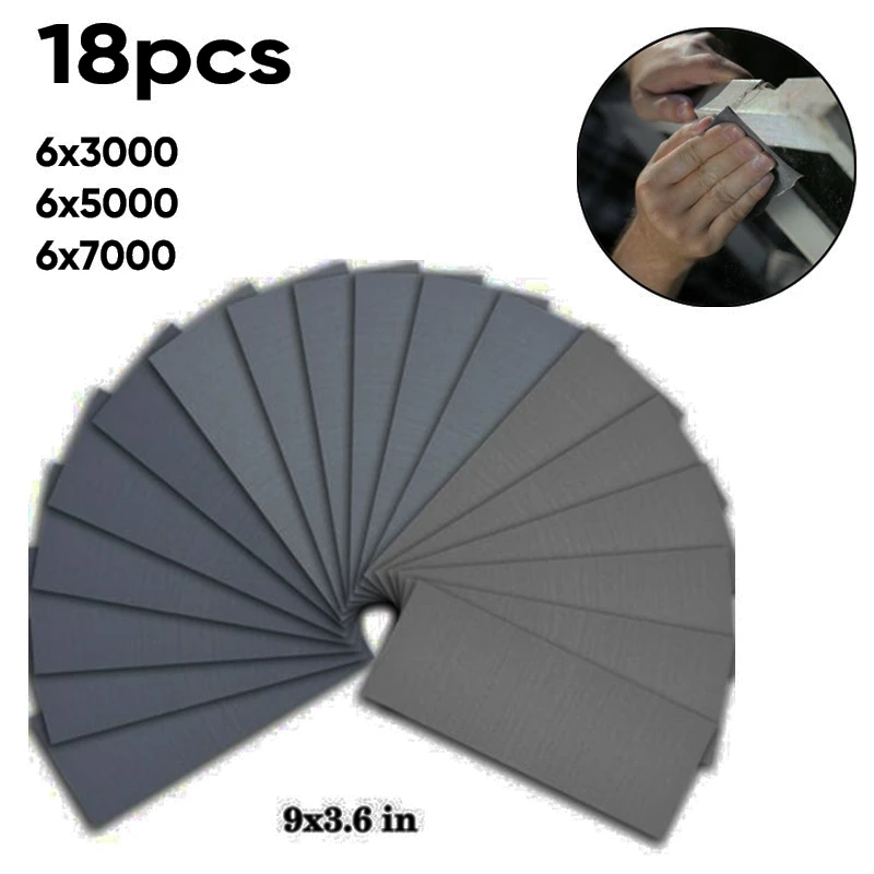 Влажная и сухая полировка песок Бумага 3000 5000 7000 высоким песка наждачная бумага