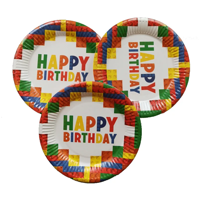 10 шт. одноразовые бумажные тарелки для торта 7 дюймов|Одноразовая посуда