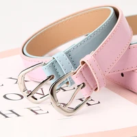 ladies luxury brand belt designers leather high quality belt fashion alloy buckle girl jeans dress belts dropshipping