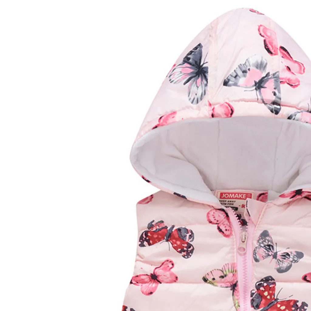 Жилет для маленьких девочек коллекция 2019 года зимние худи-жилетка жилет детская