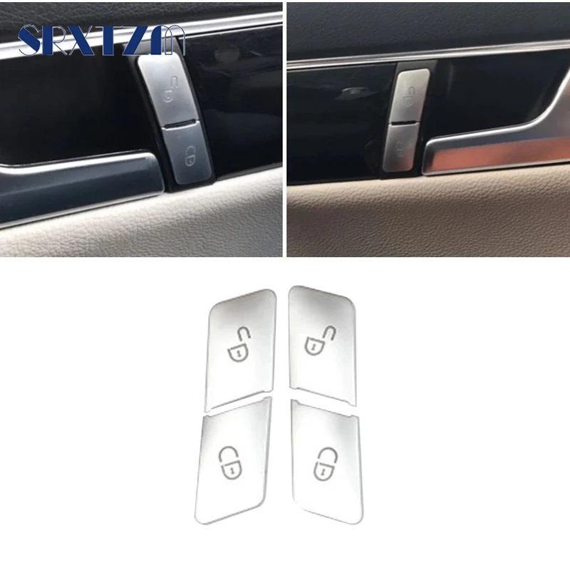 Автомобильный Стайлинг для Mercedes Benz C E Class W204 W212 кнопки разблокировки дверей
