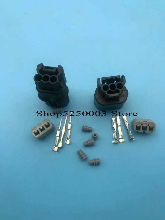 3pin автомобильный 6189-0887 6188-4739(промежуточный слот)(1,0) Мужской и Женский HX 040 провод жгут ремонт водонепроницаемый авто-соединитель