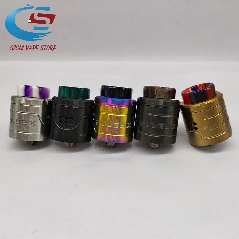 Сменные Атомайзеры Pulse X BF RDA для вейпа емкость 22 мм вертикальная сборка 510 Thread