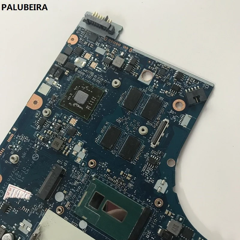 PALUBEIRA материнская плата для ноутбука lenovo G50-80 материнская плата NM-A361 с графическим чипом DDR3 полностью протестирована
