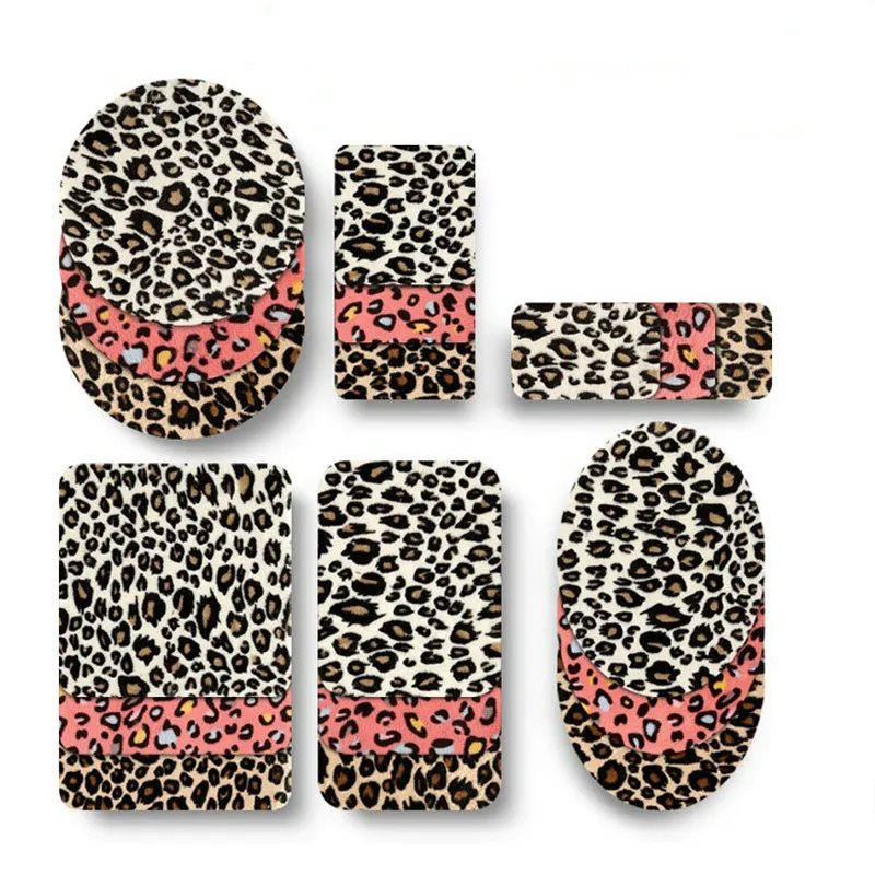 Новые яркие Леопардовый принт локоть патчи для глажения женские сапоги из