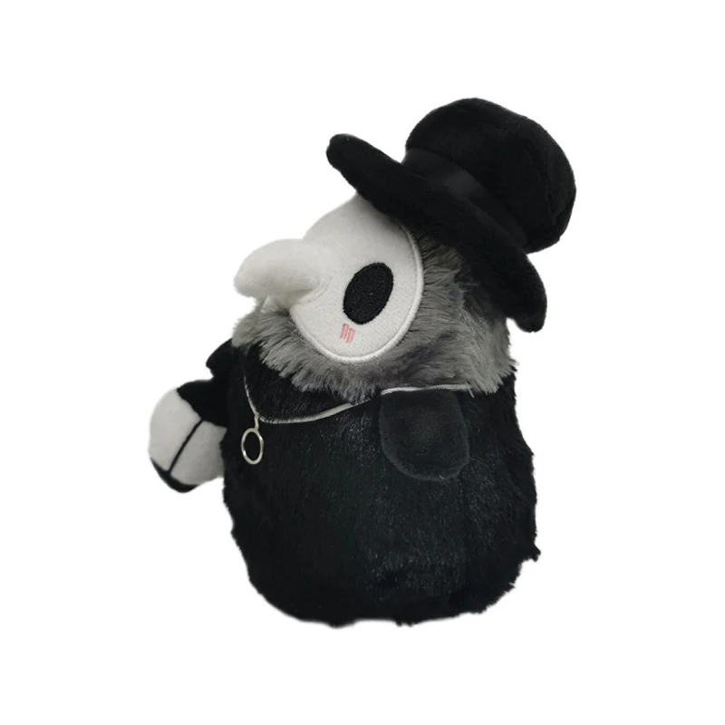 

1pcs 20cm Cartoon Animal Plague Doctor Beak Stuffed Plush Toy Halloween Beak Doctor Party Prom Props Luminous Plush Toy Gifts