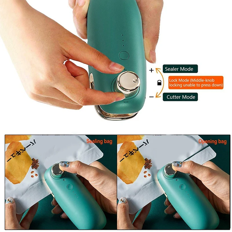 Вакуумная упаковочная машина мини герметик Портативный ручной запайщик для