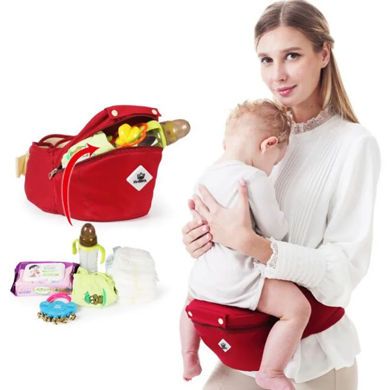 

2021 3-36M Baby Carrier Walker Baby Sling Hold Waist Belt Backpack Hipseat Belt Kid Infant Hip Seat Toddler Multifunction Stool