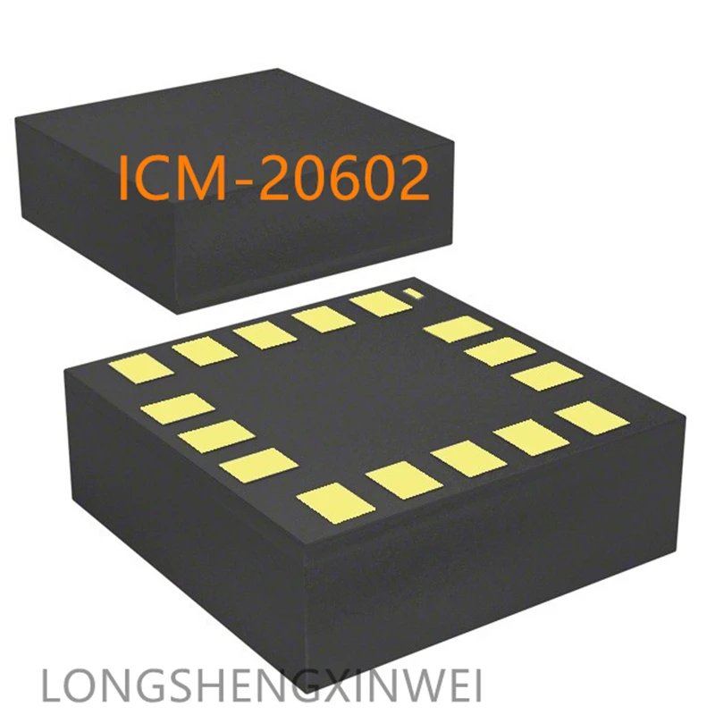 

1PCS New 6-axis Attitude Sensor for Original ICM-20602 20602 I62 LGA-163 Axis Acceleration 3-axis Gyroscope