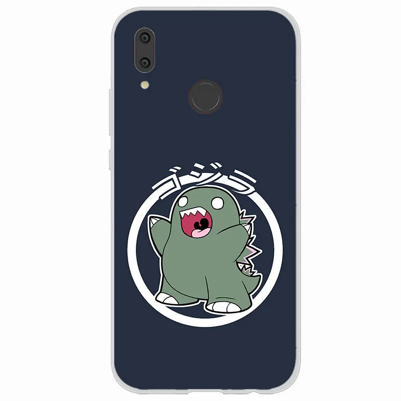 ТПУ задняя крышка для huawei Y3 Y5 Y6 Y7 2017 II Pro силиконовый мягкий мультяшный
