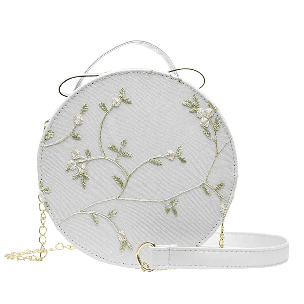 Сумки для женщин 2020 Женская модная кружевная свежая Сумка через плечо однотонная