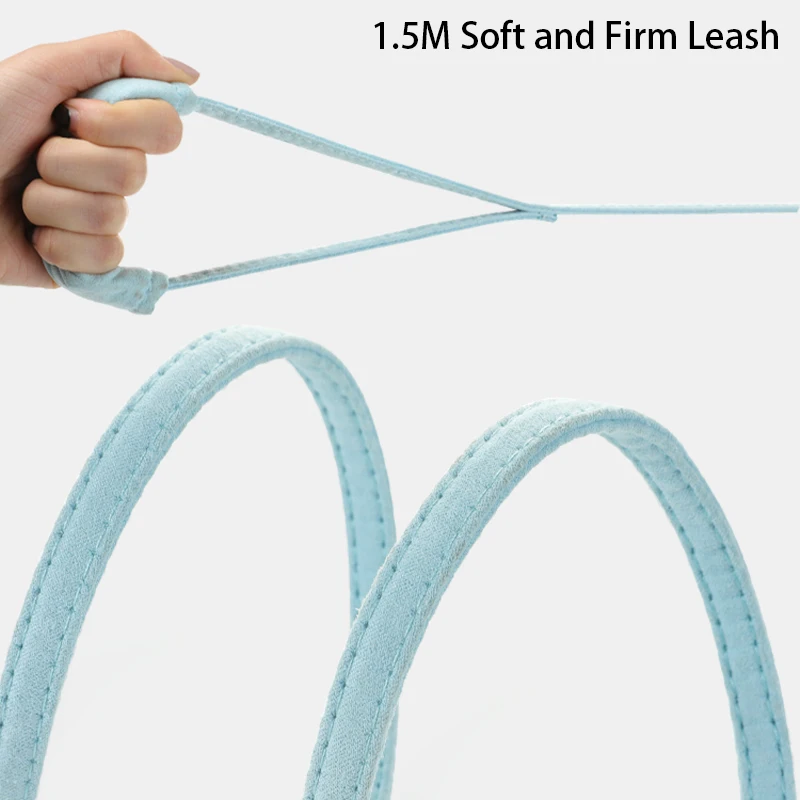 Шлейка для кошек с поводком ходьбы регулируемые шлейки маленьких и средних собак