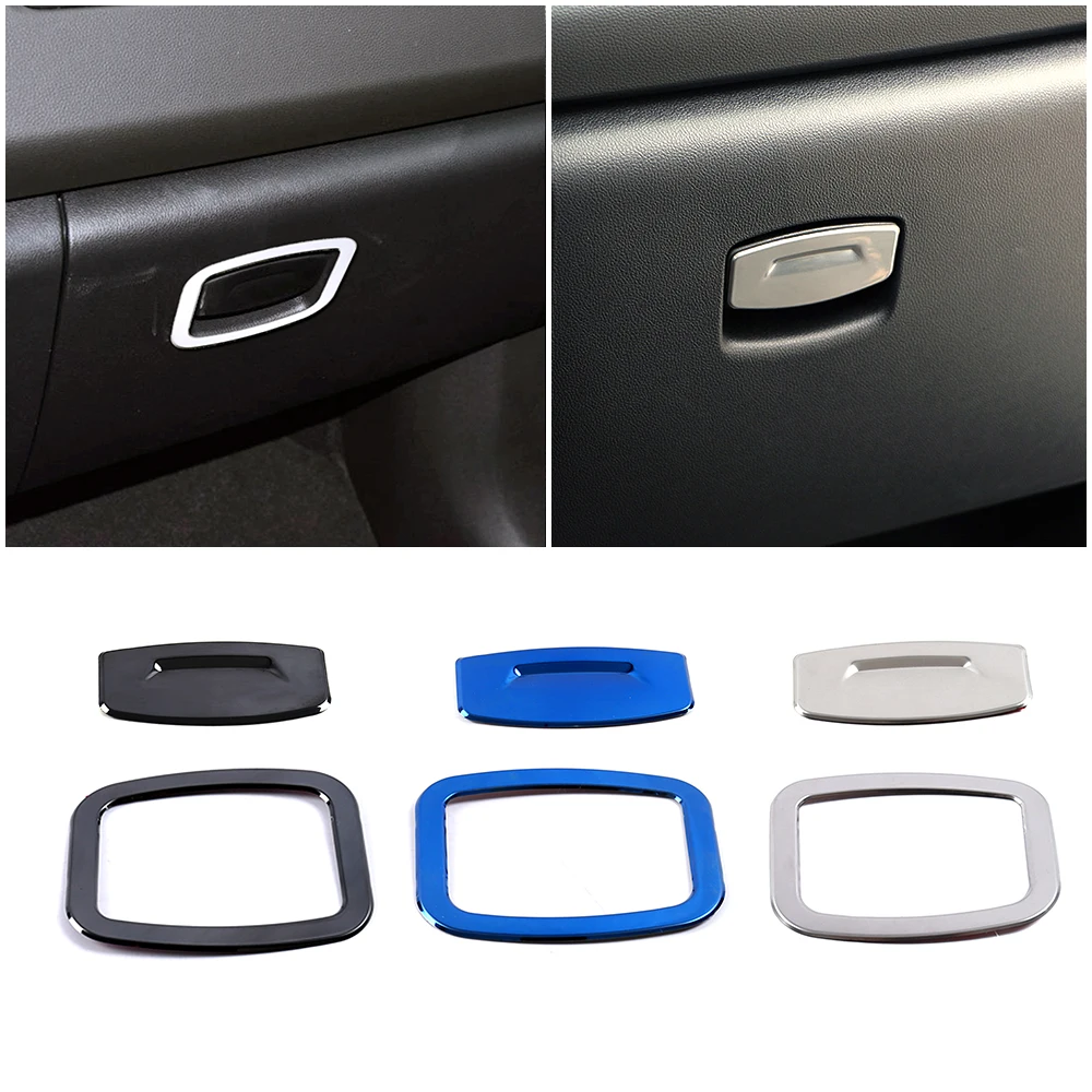 

For Renault Koleos 2017-2020 Storage Box Glove Box Glovebox Switch Button Frame Cover Trim Stainless Steel For Samsung QM6