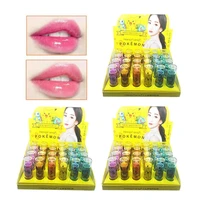 72pcslot moisturizing lip balm long lasting waterproof 6 color magic tinted lipstick plumper sexy women fruit flavor wholesale