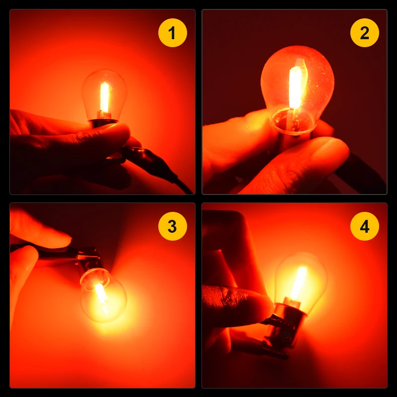 

1156 1157 glass tail lamp 12v-24v automobile led reversing lamp brake lamp steering lamp Stop light, turn light, model ligh