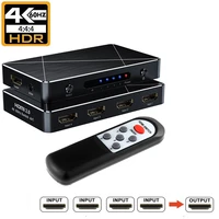 4 port hdmi 2 0 switch 4kx2k60hz sgeyr 4x1 hdmi switcher 4 in 1 out selector switches support 2160p 1080p for ps34 hdtv