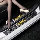 4 шт., водонепроницаемые наклейки из углеродного волокна для Opel Astra H G J Insignia Mokka Zafira Corsa, автомобильные аксессуары для автомобилей