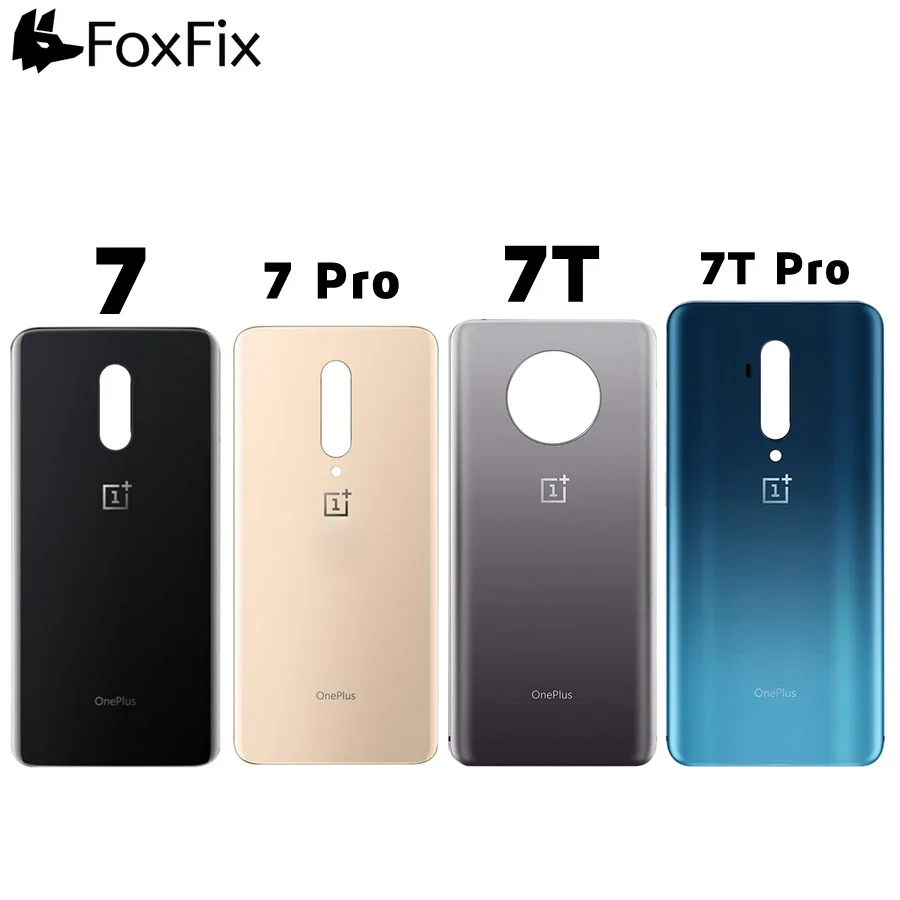 Задняя крышка OnePlus 7 Pro аккумулятора 7T корпуса чехол One Plus стеклянная панель