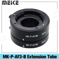 meike mcoplus macro mk p af3 b auto focus extension tube ring dslr for panasonic olympus lumix micro 43 system camera e m5 gx1