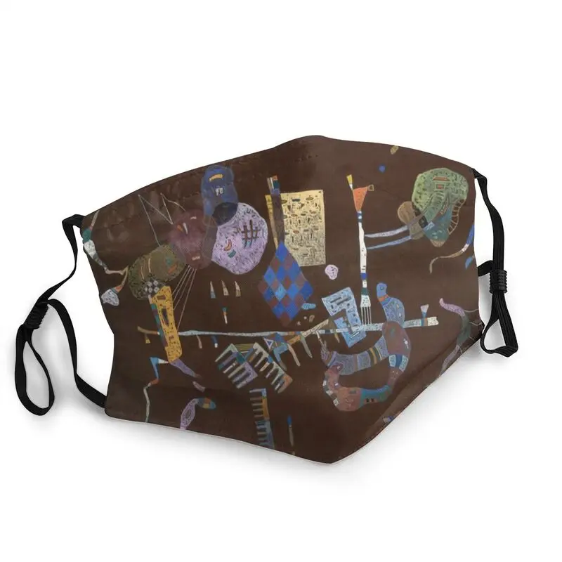 

Wassily Kandinsky Non-Disposable Unisex Russian Painting Art Face Mask Anti Haze Dust Protection Cover Respirator Mouth-Muffle