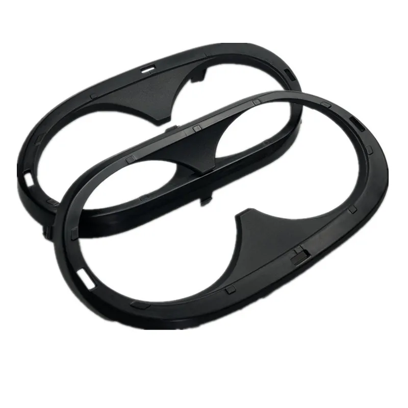 Устанавливаемый глушитель заднего бампера выхлопная труба ABS комплект крышек