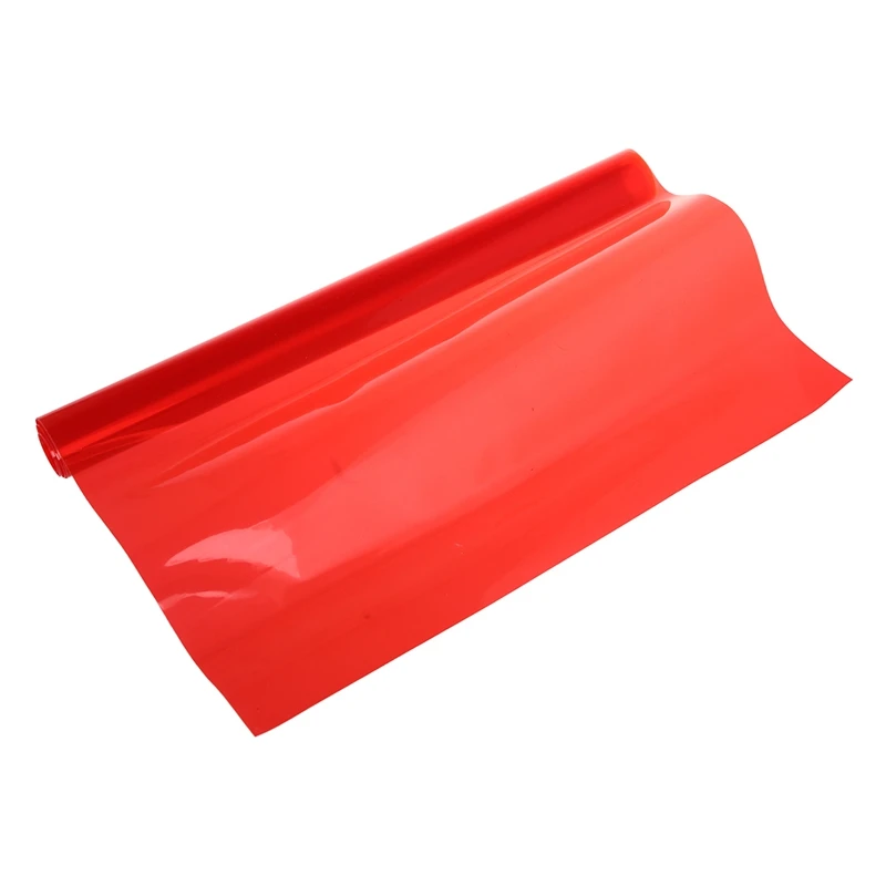 

NEW-Red Car Tail Fog Head Light Headlight Tint Film Cover 30x60cm