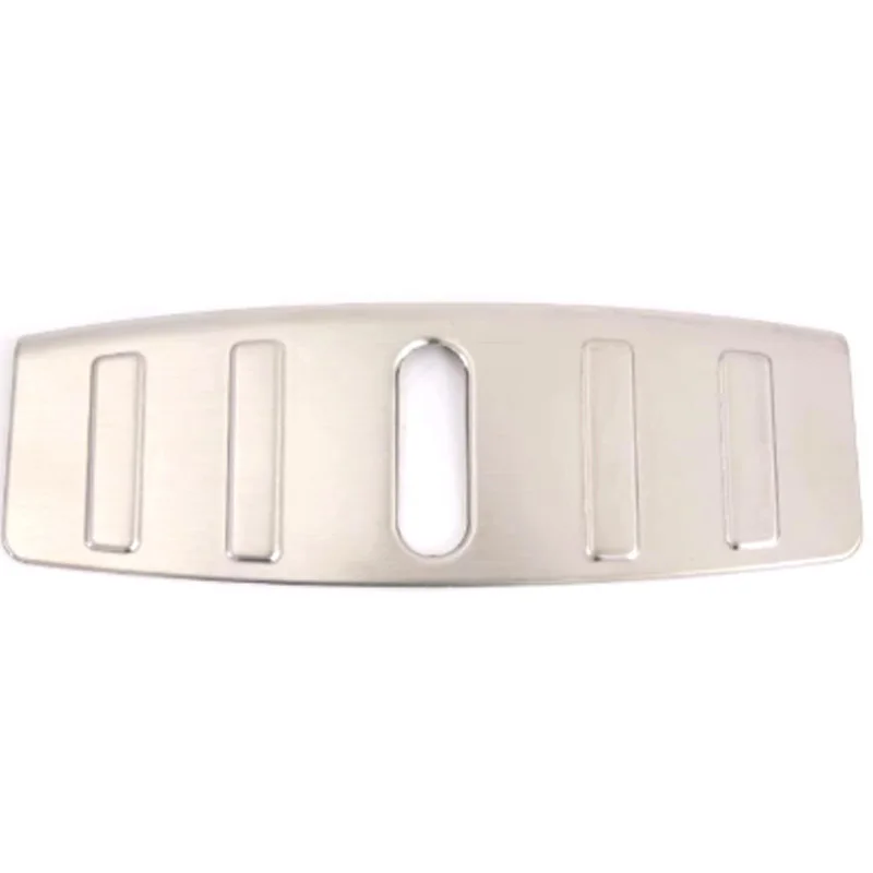 Для Tesla Model 3 2017 2019 Серебряный автомобильный Стайлинг авто аксессуары стальная