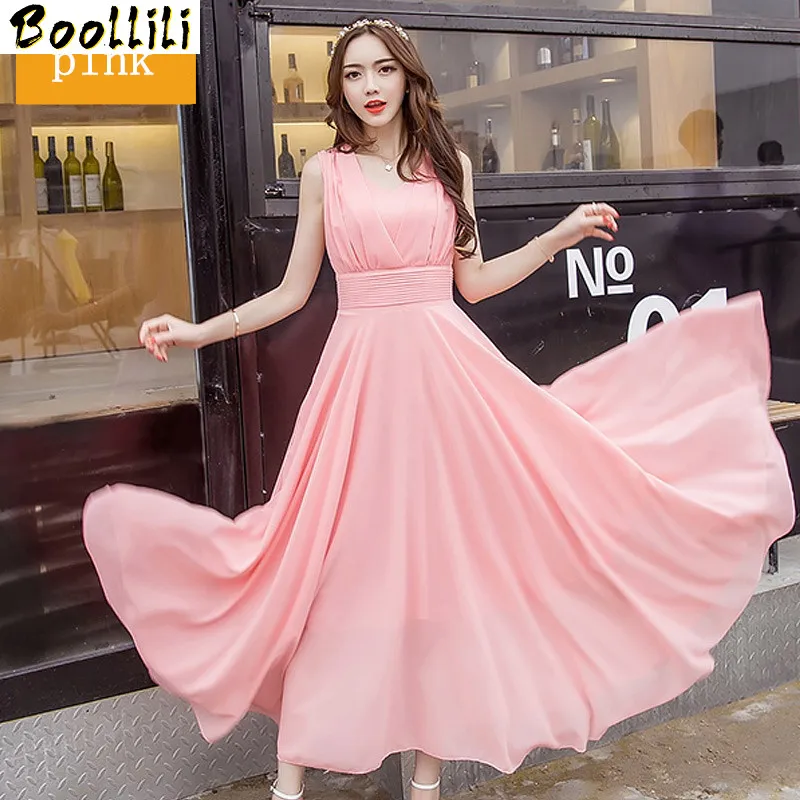 Boollili Robe Femme летние платья Vestido Boho Макси платье женское праздничное синее пляжное