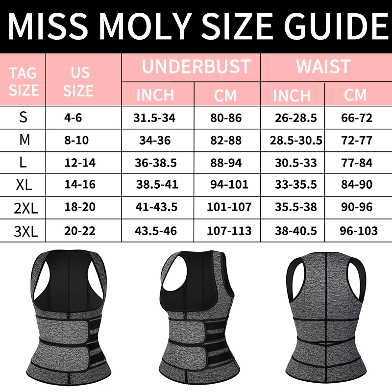 Неопреновый корсет-сауна для тренировки талии корсет триммер жилет женщин